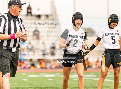 Thumbnail 2 in Oxnard vs. Newbury Park (Coastal Clash Tournament) 10/5/2024 photogallery.