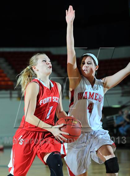 Thumbnail 2 in Fort Scott vs. Wamego (KSHSAA State 4A Semifinal) photogallery.