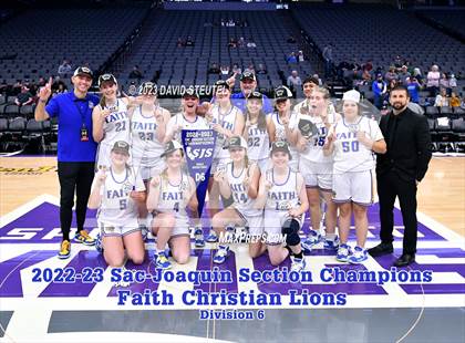 Thumbnail 2 in Foresthill vs. Faith Christian (CIF SJS D6 Final) photogallery.