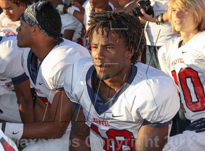 Thumbnail 3 in Manvel vs. Port Arthur Memorial (UIL 5A Division 2 Bi-District Playoff) photogallery.