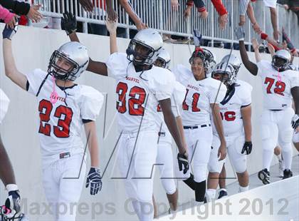 Thumbnail 3 in Manvel vs. Port Arthur Memorial (UIL 5A Division 2 Bi-District Playoff) photogallery.