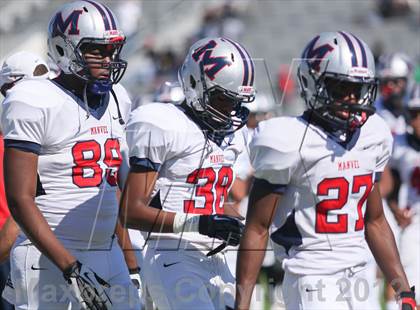 Thumbnail 3 in Manvel vs. Port Arthur Memorial (UIL 5A Division 2 Bi-District Playoff) photogallery.