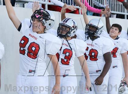 Thumbnail 3 in Manvel vs. Port Arthur Memorial (UIL 5A Division 2 Bi-District Playoff) photogallery.