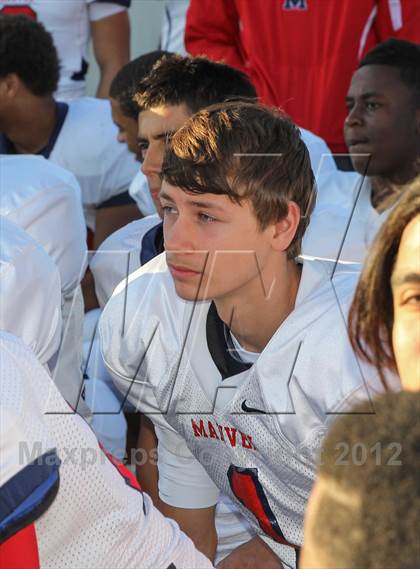 Thumbnail 2 in Manvel vs. Port Arthur Memorial (UIL 5A Division 2 Bi-District Playoff) photogallery.