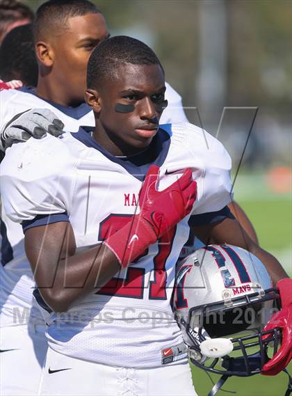 Thumbnail 2 in Manvel vs. Port Arthur Memorial (UIL 5A Division 2 Bi-District Playoff) photogallery.