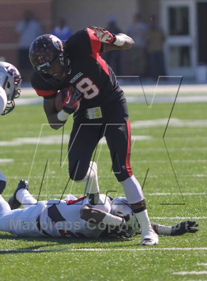 Thumbnail 2 in Manvel vs. Port Arthur Memorial (UIL 5A Division 2 Bi-District Playoff) photogallery.