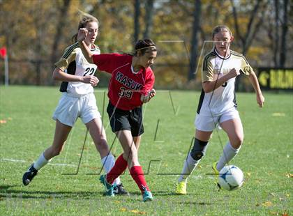 Thumbnail 3 in Masuk @ Joel Barlow (SWC Quarterfinal) photogallery.