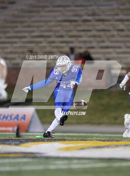 Thumbnail 1 in Christian Brothers vs. Rockhurst (MSHSAA Class 6 Show-Me Bowl) photogallery.