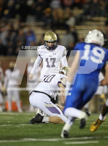 Thumbnail 2 in Christian Brothers vs. Rockhurst (MSHSAA Class 6 Show-Me Bowl) photogallery.