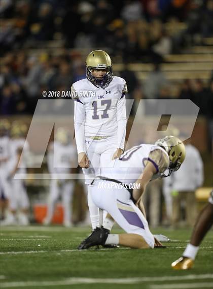 Thumbnail 1 in Christian Brothers vs. Rockhurst (MSHSAA Class 6 Show-Me Bowl) photogallery.
