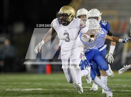 Thumbnail 2 in Christian Brothers vs. Rockhurst (MSHSAA Class 6 Show-Me Bowl) photogallery.