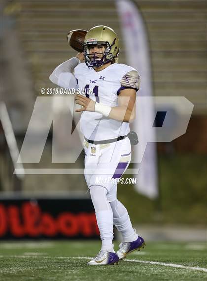 Thumbnail 1 in Christian Brothers vs. Rockhurst (MSHSAA Class 6 Show-Me Bowl) photogallery.