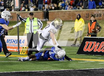 Thumbnail 1 in Christian Brothers vs. Rockhurst (MSHSAA Class 6 Show-Me Bowl) photogallery.