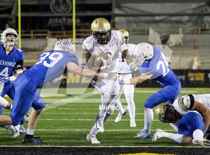 Thumbnail 3 in Christian Brothers vs. Rockhurst (MSHSAA Class 6 Show-Me Bowl) photogallery.