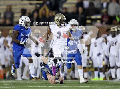 Thumbnail 2 in Christian Brothers vs. Rockhurst (MSHSAA Class 6 Show-Me Bowl) photogallery.