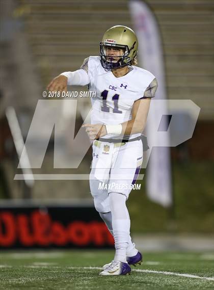 Thumbnail 2 in Christian Brothers vs. Rockhurst (MSHSAA Class 6 Show-Me Bowl) photogallery.