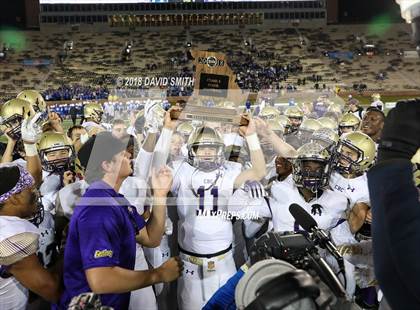 Thumbnail 1 in Christian Brothers vs. Rockhurst (MSHSAA Class 6 Show-Me Bowl) photogallery.