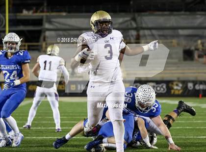 Thumbnail 2 in Christian Brothers vs. Rockhurst (MSHSAA Class 6 Show-Me Bowl) photogallery.