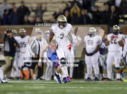 Thumbnail 2 in Christian Brothers vs. Rockhurst (MSHSAA Class 6 Show-Me Bowl) photogallery.