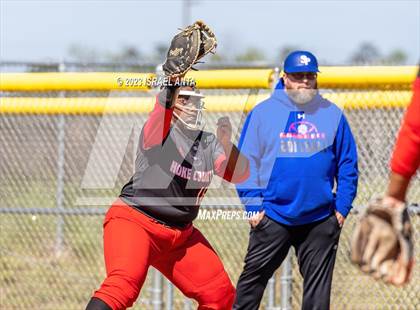 Thumbnail 1 in St. Pauls vs. Hoke County (Robeson County Slugfest) photogallery.
