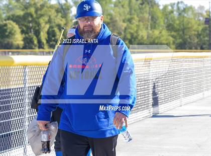 Thumbnail 3 in St. Pauls vs. Hoke County (Robeson County Slugfest) photogallery.