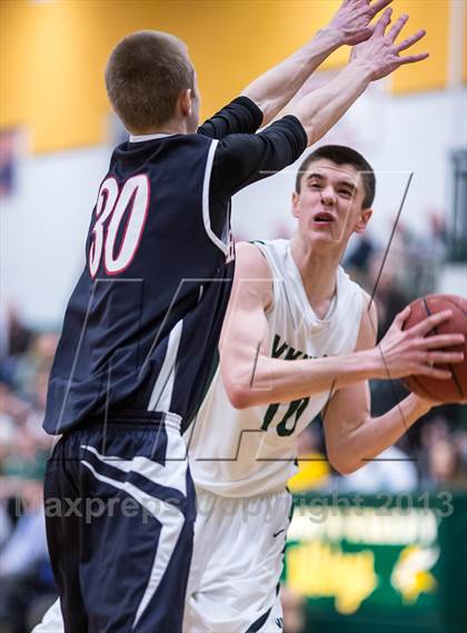 Thumbnail 2 in Loudoun Valley vs Heritage (VHSL Region II Quarterfinal) photogallery.