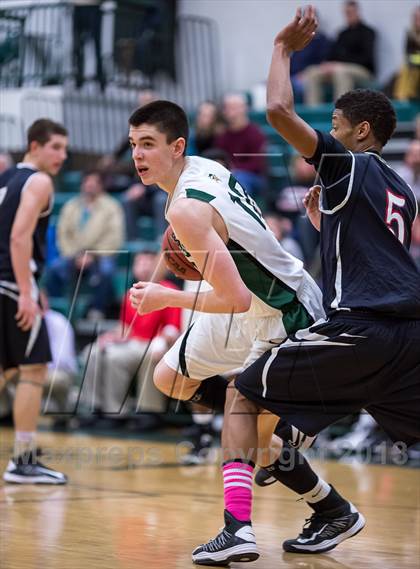 Thumbnail 2 in Loudoun Valley vs Heritage (VHSL Region II Quarterfinal) photogallery.
