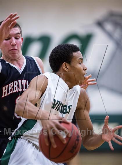 Thumbnail 2 in Loudoun Valley vs Heritage (VHSL Region II Quarterfinal) photogallery.