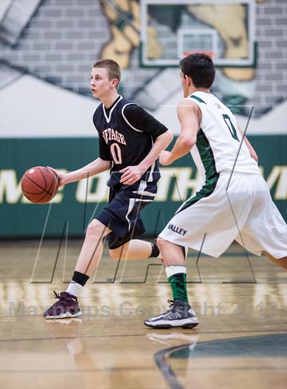 Thumbnail 2 in Loudoun Valley vs Heritage (VHSL Region II Quarterfinal) photogallery.