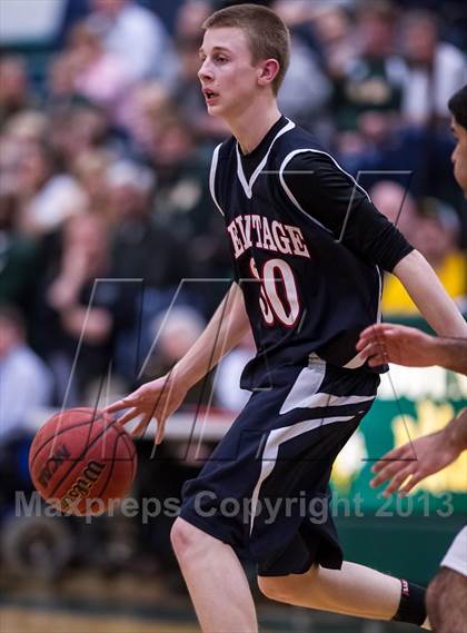 Thumbnail 1 in Loudoun Valley vs Heritage (VHSL Region II Quarterfinal) photogallery.