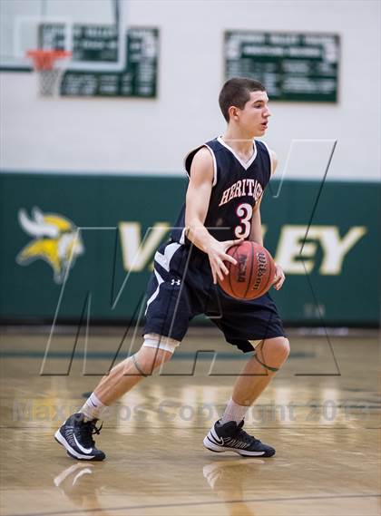 Thumbnail 3 in Loudoun Valley vs Heritage (VHSL Region II Quarterfinal) photogallery.
