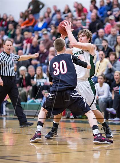 Thumbnail 2 in Loudoun Valley vs Heritage (VHSL Region II Quarterfinal) photogallery.