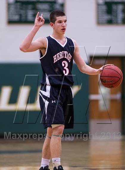 Thumbnail 1 in Loudoun Valley vs Heritage (VHSL Region II Quarterfinal) photogallery.