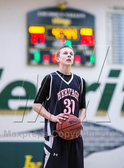Thumbnail 3 in Loudoun Valley vs Heritage (VHSL Region II Quarterfinal) photogallery.