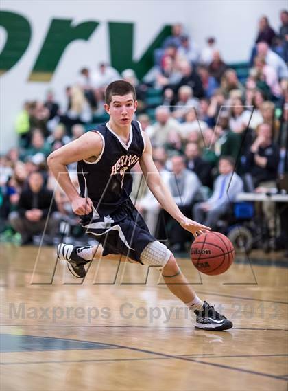 Thumbnail 3 in Loudoun Valley vs Heritage (VHSL Region II Quarterfinal) photogallery.