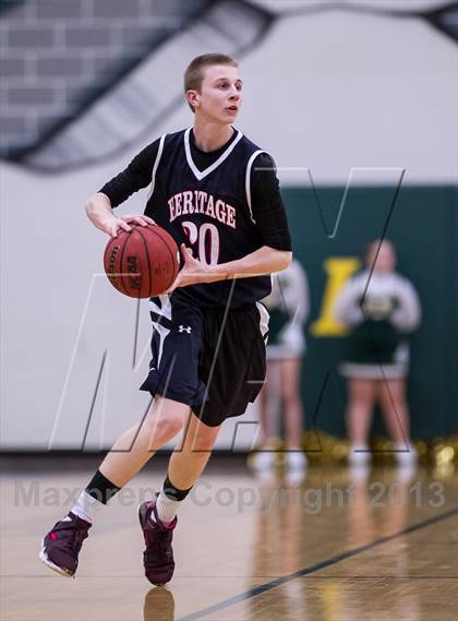 Thumbnail 3 in Loudoun Valley vs Heritage (VHSL Region II Quarterfinal) photogallery.