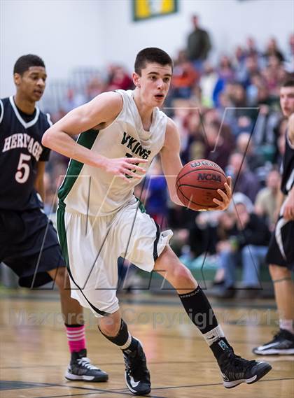 Thumbnail 2 in Loudoun Valley vs Heritage (VHSL Region II Quarterfinal) photogallery.