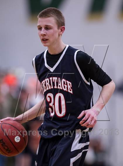 Thumbnail 2 in Loudoun Valley vs Heritage (VHSL Region II Quarterfinal) photogallery.