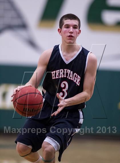 Thumbnail 3 in Loudoun Valley vs Heritage (VHSL Region II Quarterfinal) photogallery.