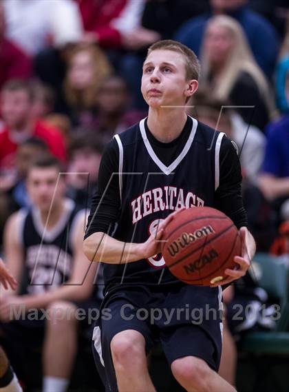 Thumbnail 2 in Loudoun Valley vs Heritage (VHSL Region II Quarterfinal) photogallery.