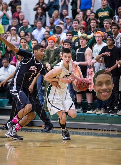 Thumbnail 1 in Loudoun Valley vs Heritage (VHSL Region II Quarterfinal) photogallery.
