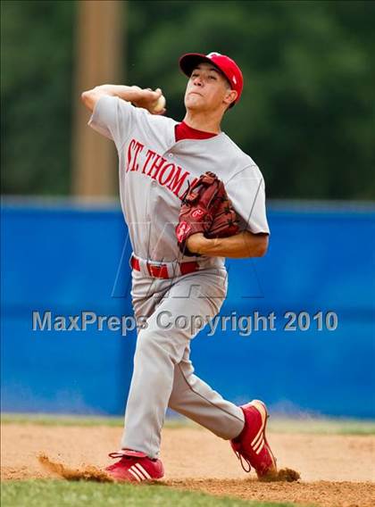 Thumbnail 3 in St. Thomas Catholic vs St. Pius X (TAPPS 5A Semifinal) photogallery.