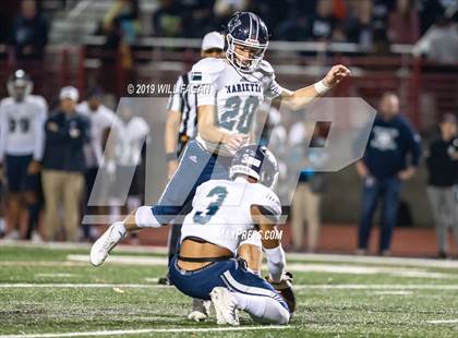 Thumbnail 2 in Marietta @ Milton (GHSA 7A Round 2 Playoff) photogallery.