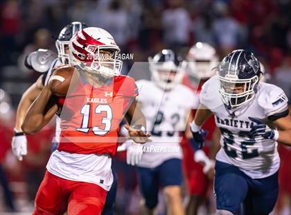 Thumbnail 2 in Marietta @ Milton (GHSA 7A Round 2 Playoff) photogallery.