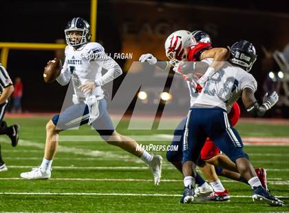 Thumbnail 2 in Marietta @ Milton (GHSA 7A Round 2 Playoff) photogallery.