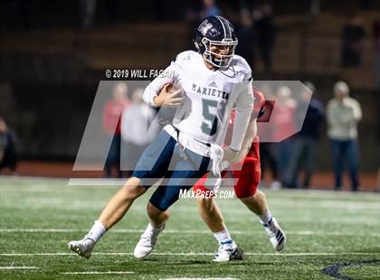 Thumbnail 1 in Marietta @ Milton (GHSA 7A Round 2 Playoff) photogallery.