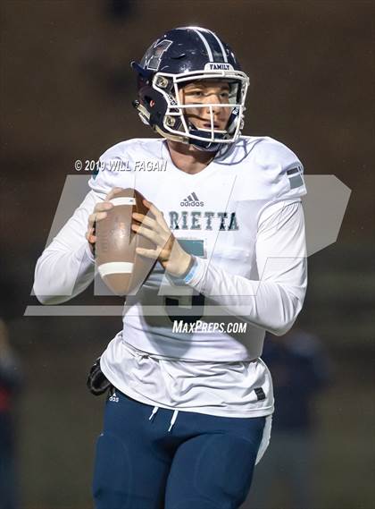 Thumbnail 3 in Marietta @ Milton (GHSA 7A Round 2 Playoff) photogallery.