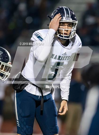 Thumbnail 2 in Marietta @ Milton (GHSA 7A Round 2 Playoff) photogallery.