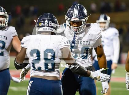 Thumbnail 3 in Marietta @ Milton (GHSA 7A Round 2 Playoff) photogallery.