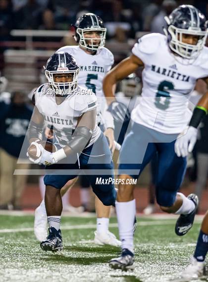 Thumbnail 1 in Marietta @ Milton (GHSA 7A Round 2 Playoff) photogallery.